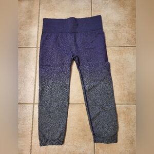 Constantly Varied Gear CVG Purple and Gray Legging Capris